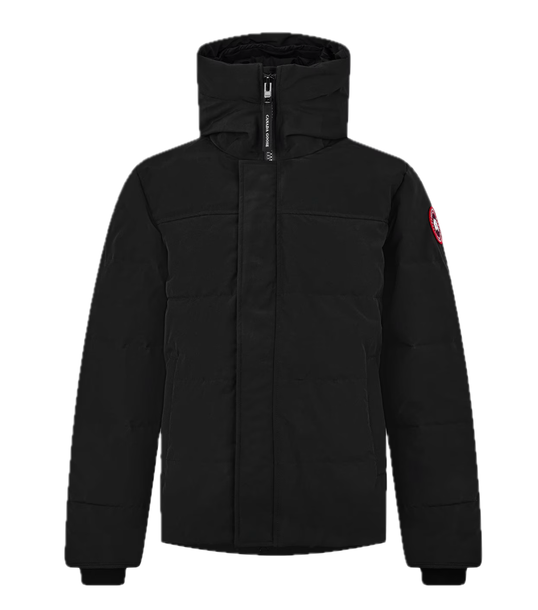 Canada Goose Macmillan Black Jacket Red Badge