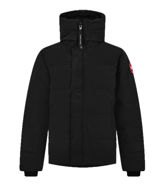 Canada Goose Macmillan Black Jacket Red Badge