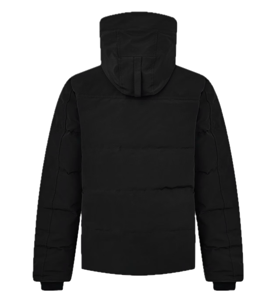 Canada Goose Macmillan Black Jacket Red Badge