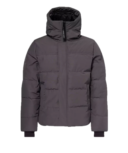 Canada Goose Macmillan Grey Jacket Black Badge