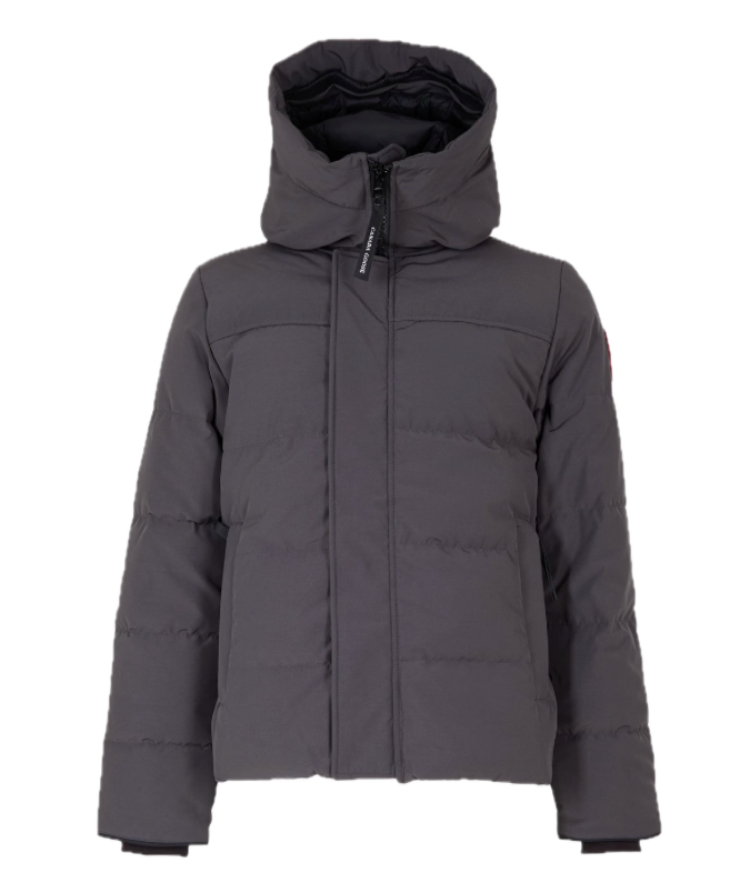 Canada Goose Macmillan Grey Jacket Red Badge