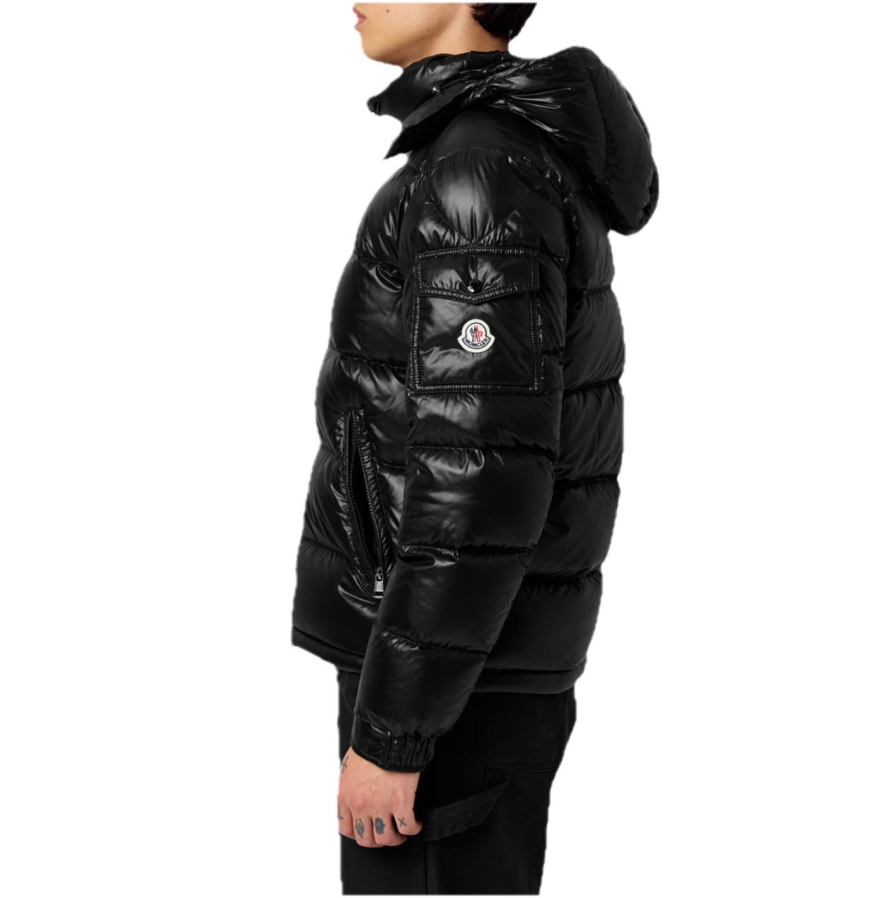 Moncler Maya Puffer Jacket Black